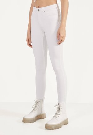 Bershka Jeans Skinny - white