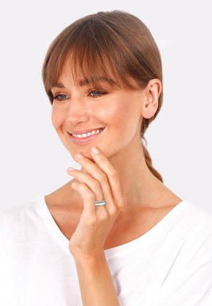 2 PACK BASIC - Bague - silber