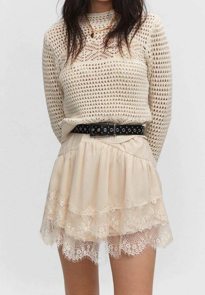 Mango Pullover - off-white