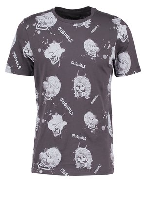 Camiseta estampada - dark grey