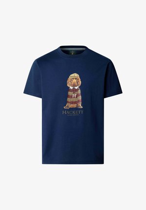 Hackett London, HACKETT LONDON PRINT T-SHIRT HERITAGE HARRY TEE - T-shirt print - old navy