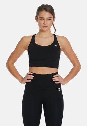 NIMBLE  - Reggiseno sportivo con sostegno medio - black
