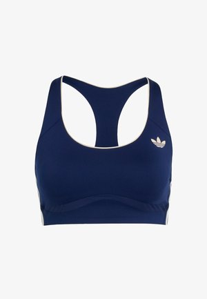 adidas Performance, MEDIUM SUPPORT BRA - Keskmiselt toetav spordirinnahoidja - night indigo