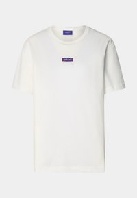 GANT SMALL GRAPHIC SS - T-shirt basic - cream/avorio GANT SMALL GRAPHIC SS - T-shirt basic - cream/avorio