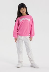 MINOTI - PRINTED CREW NECK LONG SLEEVE - Sweatshirt - pink Thumbnail Image 1