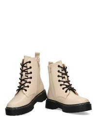 ETIKA Botines con cordones - beige