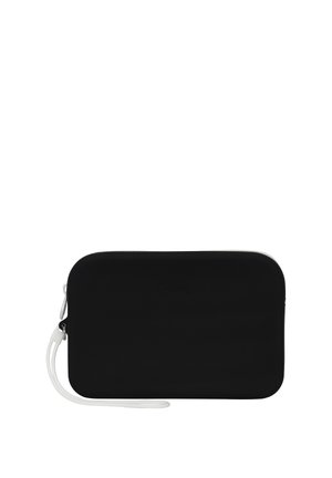 FIESTA - Clutch - black white plain