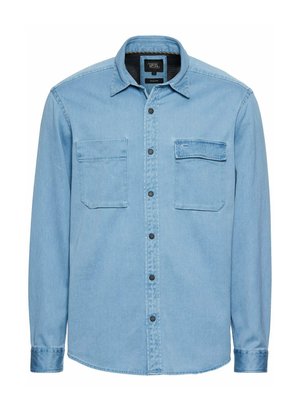 camel active HEMD AUS REINER BAUMWOLLE - Overhemd - smoke blue