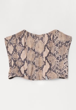 STUDIO ID BUSTIER - Tops - beige