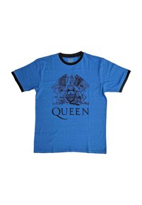 Paradiso Clothing QUEEN CLASSIC CREST RINGER - Print T-shirt - blue