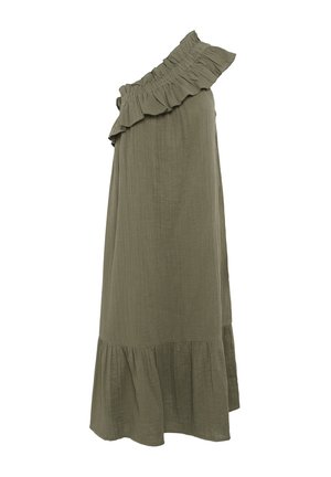 CUELINA ONE SHOULDER - Oblečenie na špeciálnu príležitosť - dusky green