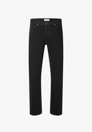 Selected, SELECTED MEN HEREN TAPERED JEANS SLH109-REG TAPERED BEN KORI JEANS NOOS. - Vaqueros rectos - black denim
