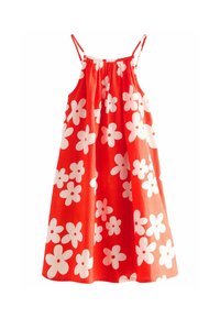 Next - REGULAR FIT - SUN - Day dress - red floral Thumbnail Image 1