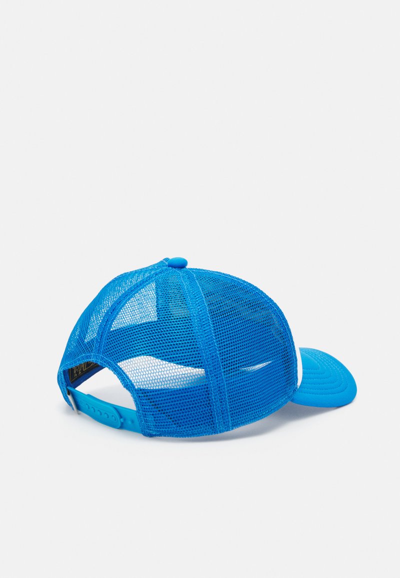 Berretto Von Dutch Dad Cap Unisex In Cotone Blu Con Logo Ricamato - Regolabile Strapback - 2
