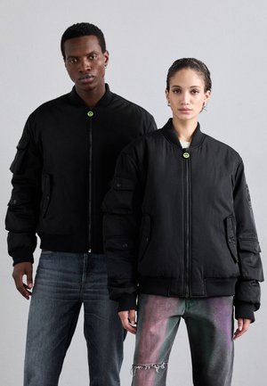 JACKET UNISEX - Blouson Bomber - nero/black