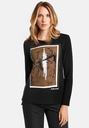 ARM LONGSLEEVE MIT PICTURE - Print T-shirt - schwarz