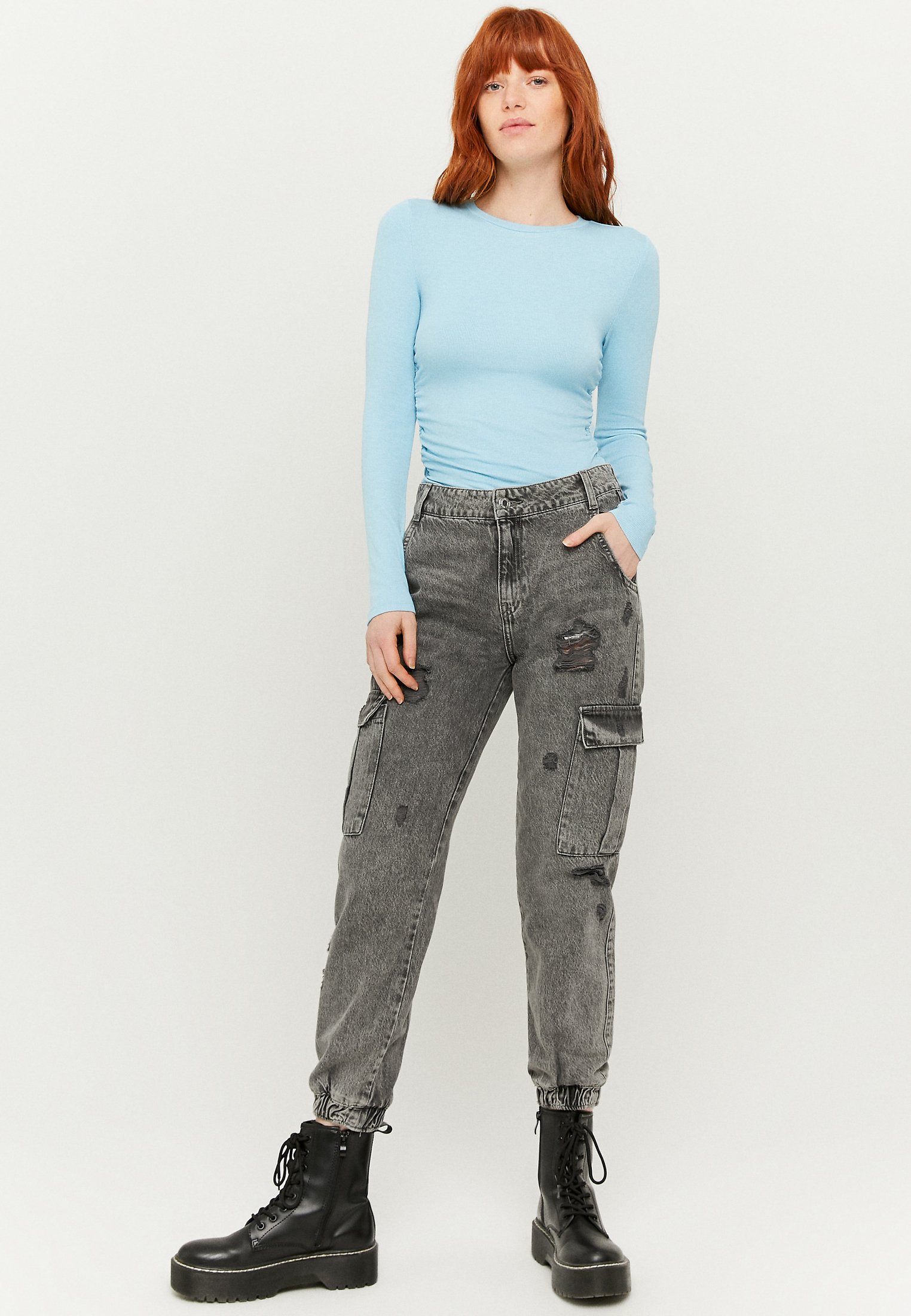 TALLY WEiJL Jeans a sigaretta - blk/nero denim - Zalando.it