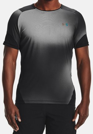 T-shirt med print - black