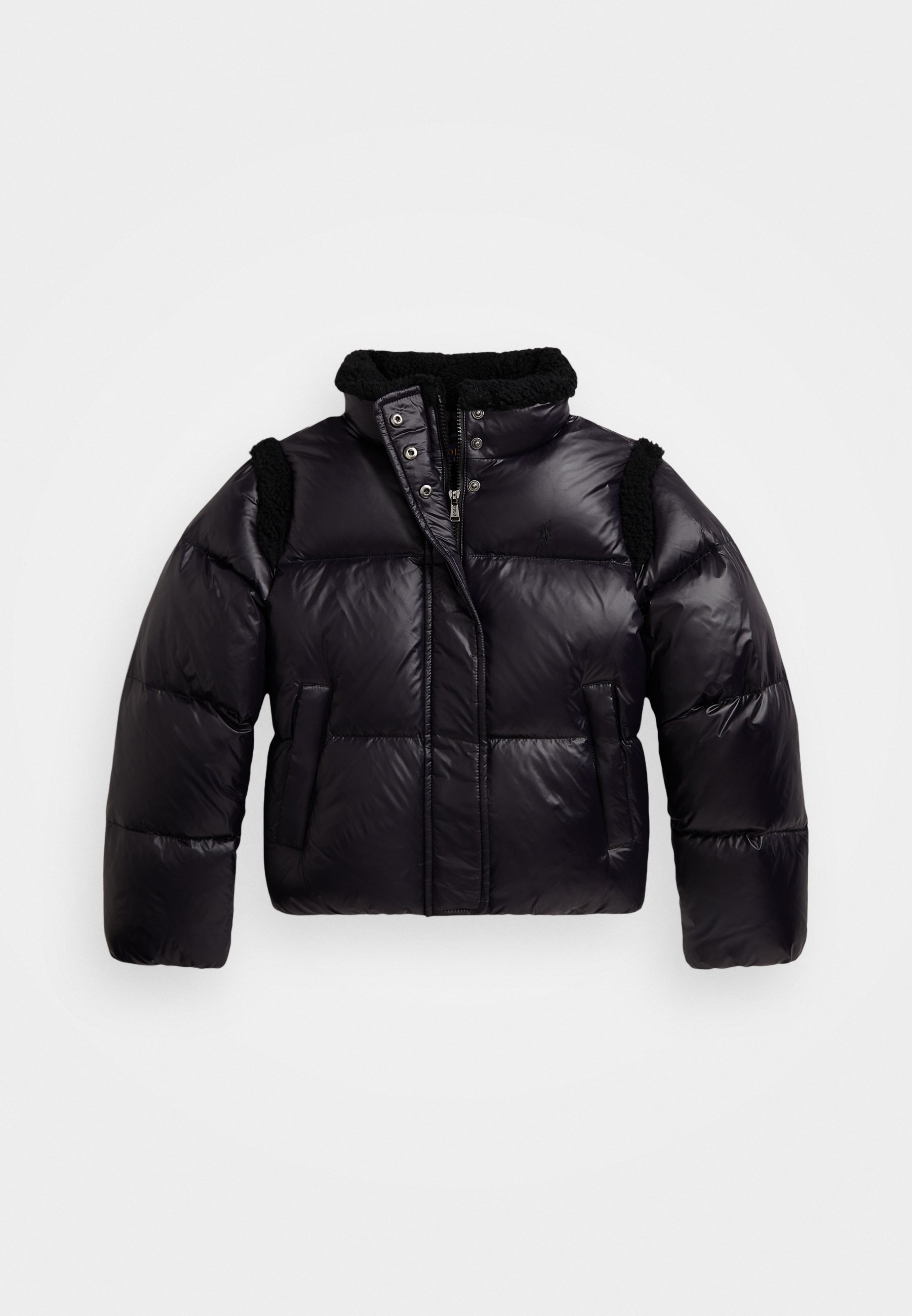 Polo Ralph Lauren TEDDY FLEECE TRIM DOWN BOXY JACKET Daunenjacke