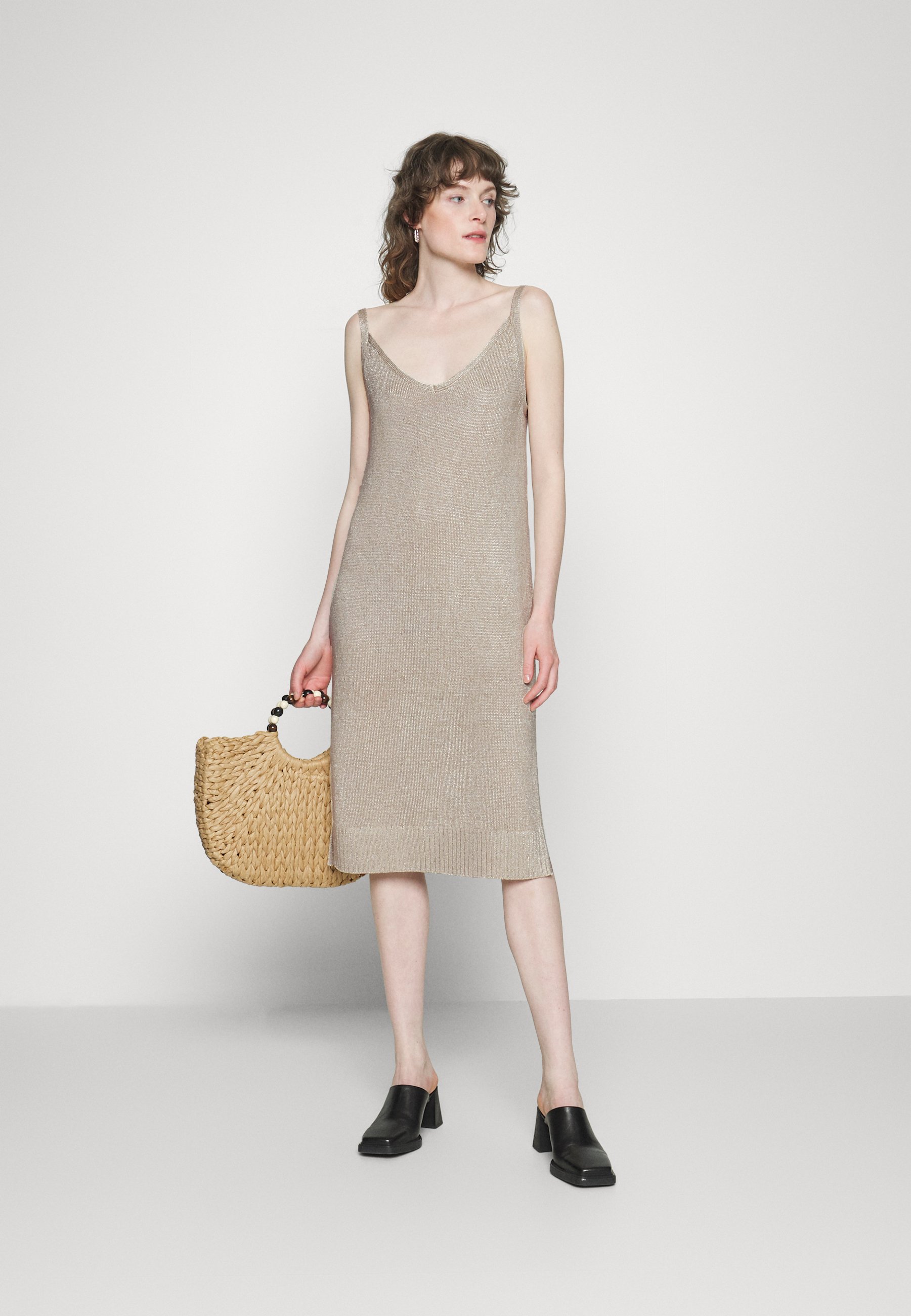 SLIP DRESS - Jumper dress - oatmeal 