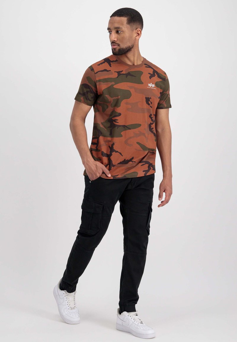 alpha industries T-shirt print meerkleurig