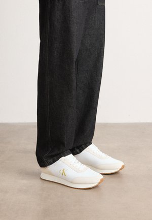 RETRO RUNNER ICONIC - Sneakers basse - bright white/creamy white/lead