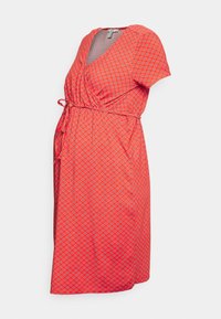 Esprit Maternity DRESS NURSING SHORT SLEEVE  - Φόρεμα από ζέρσεϊ - flame red