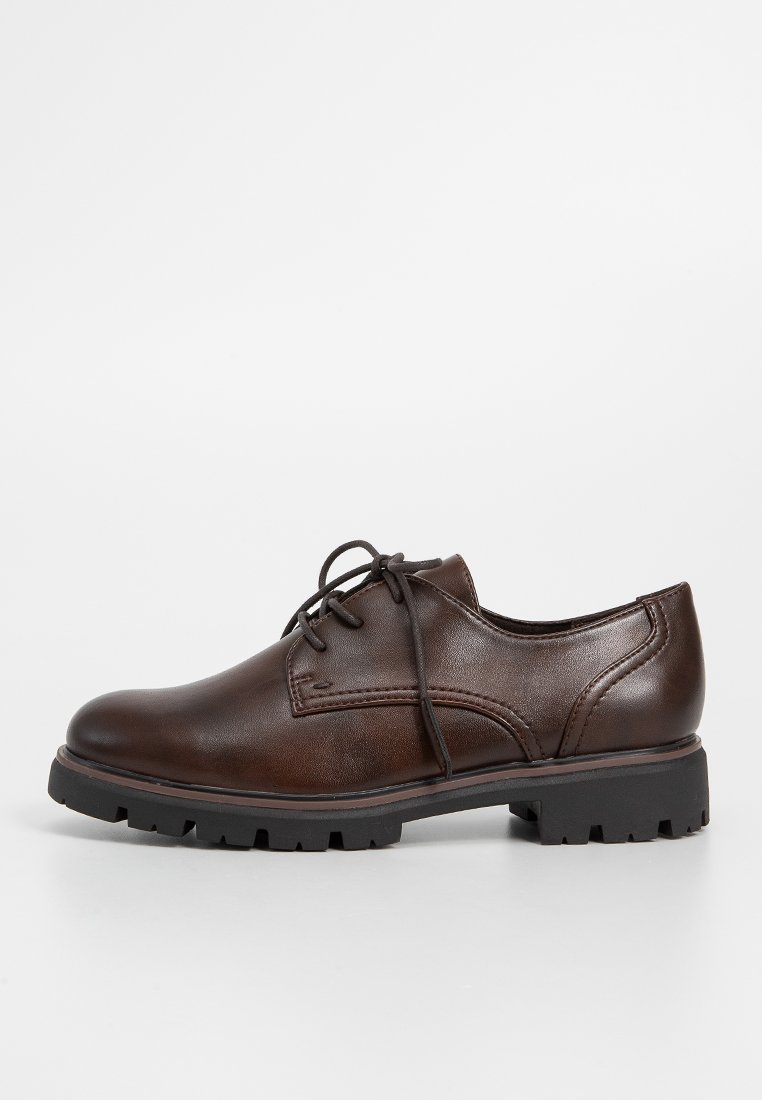 Marco Tozzi Stringate marrone scuro