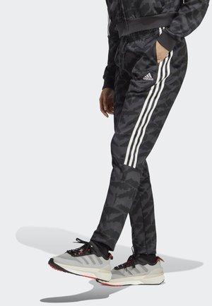 adidas Sportswear TIRO UP LIFESTYLE - Pantaloni sportivi - carbon black multicolor white