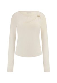 ZAMA CUT OUT NECK - Maglione - beige