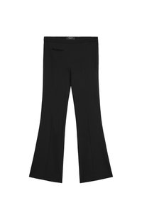 Massimo Dutti FLARE FIT WITH DARTS  - Broek - black