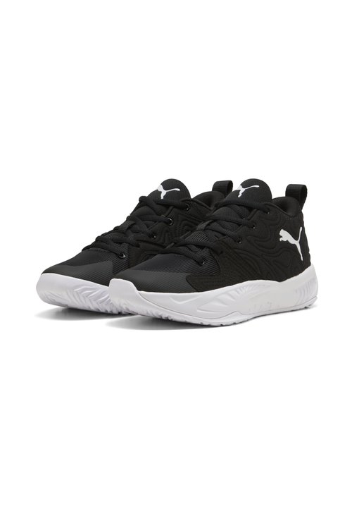 PUMA COURT PRO 3 MID BASKETBALLSCHUHE UNISEX - Basketball shoes - black- white — photo 2
