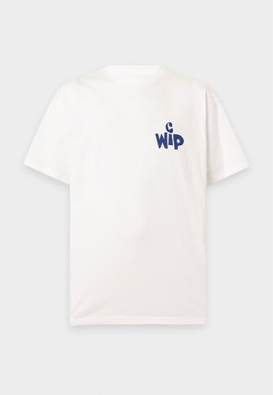 Carhartt WIP, CUTOUT - Μπλουζάκι με στάμπα - white