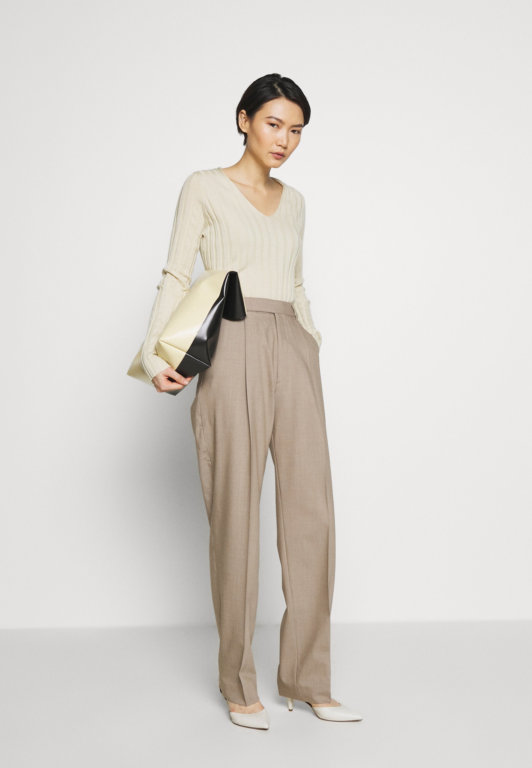 Filippa K JULIE TROUSER Bukse beige Zalando.no Filippa K Julie Trouser