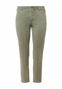 s.Oliver MID RISE - Jeans fuselé - salbeigrün