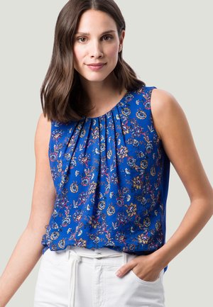 MIT BLUMENDRUCK - Bluzka - ultramarine blue
