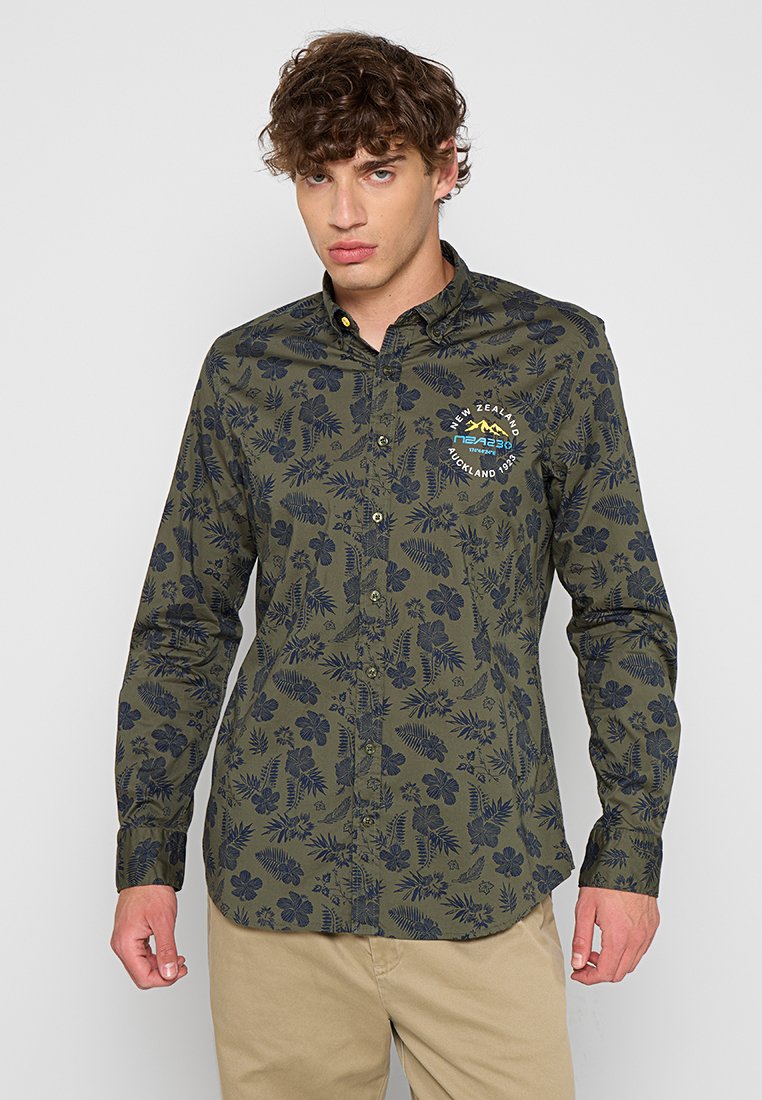 NZA New Zealand Auckland Overhemd groen