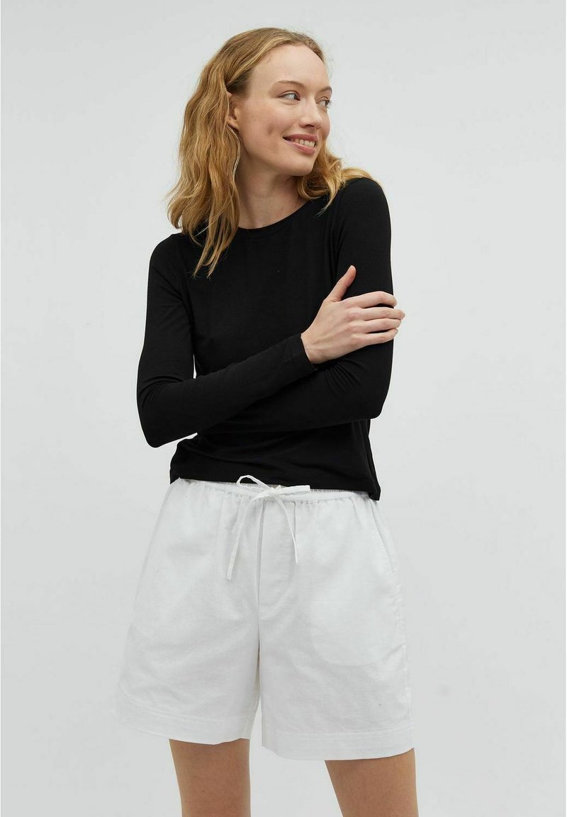 Pantalon De Jogging MBYM Femme – Noir/Blanc, Taille 38 (EU), Coupe Décontractée