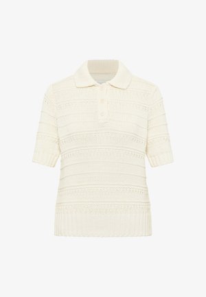 Mustang Poloshirt - weiß