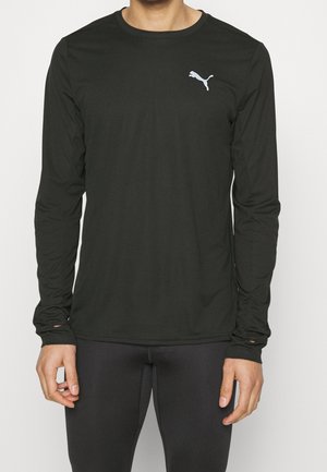 Long sleeved top - black