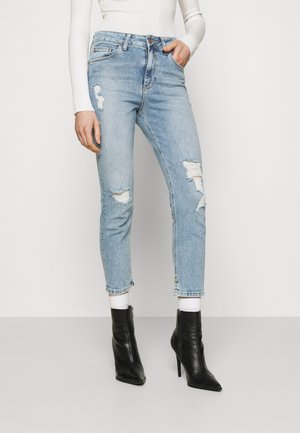 Jeans Skinny Fit - destroyed denim