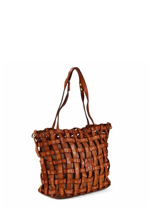 VALERIA SHOPPER - Handtasche - bronzo/cognac