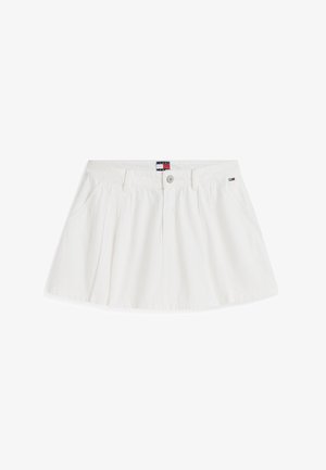 Tommy Jeans, FLARED SKIRT - Miniseelik - ancient white