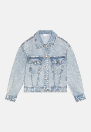 NKFMILA  NOOS - Jeansjakke - light blue bleached denim