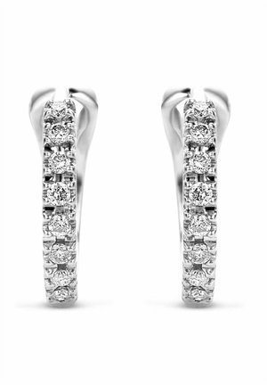 DIAMANT L'ÉTERNEL, 14 KARAT 0.11CT - Pendientes - white