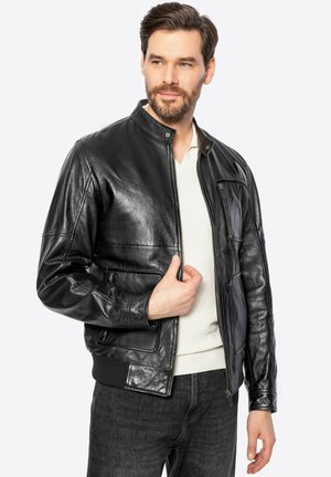 WITTCHEN Leather jacket - black