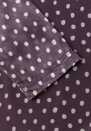 Street One, MESH TURTLE NECK SHIRT WITH PRINT - T-shirt à manches longues - berry plum