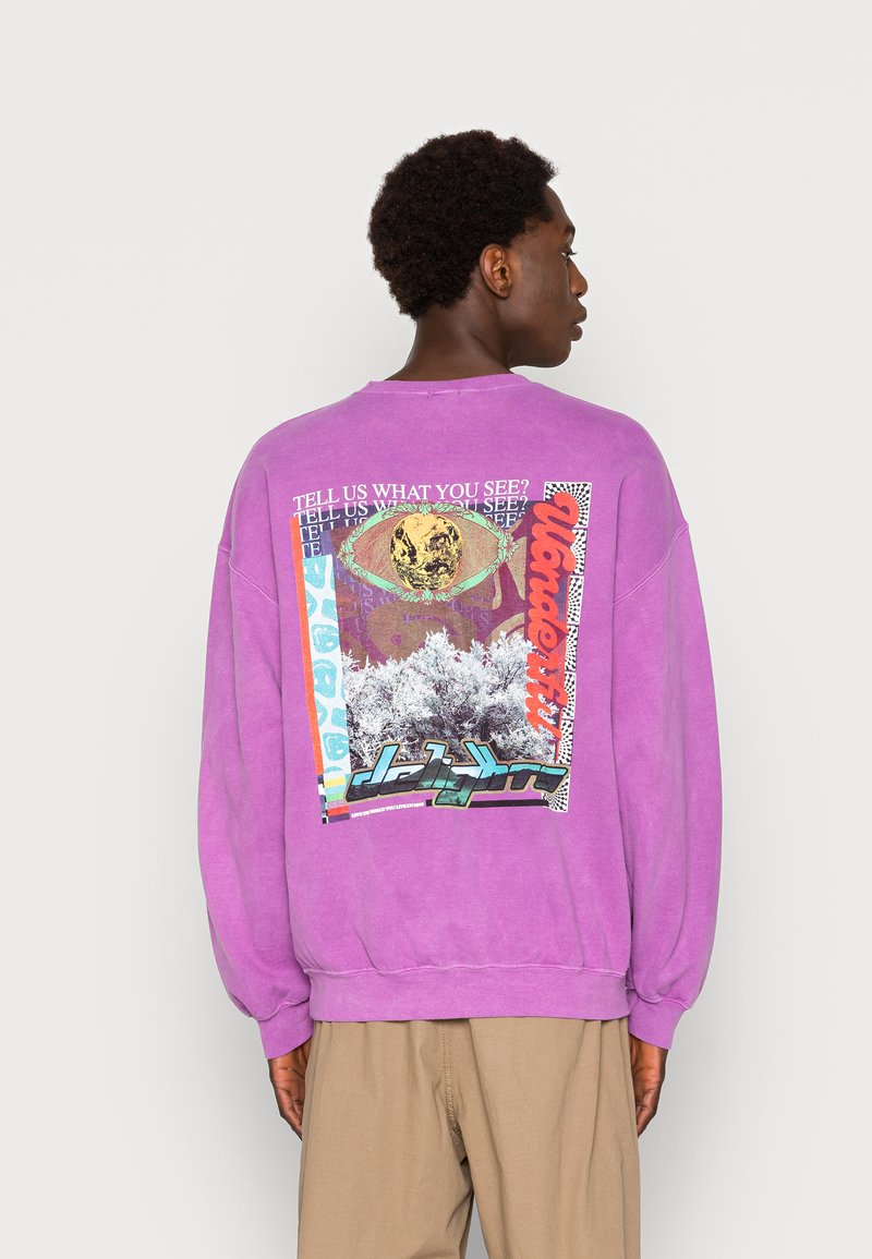 BDG Urban Outfitters SCAPE UNISEX - Zip-up sweatshirt - magenta/purple -  Zalando.de