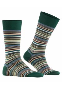 FALKE MICROBLOCK - Calze - hunter green (7441)