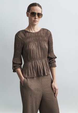 OVAS - Blouse - chocolate chip